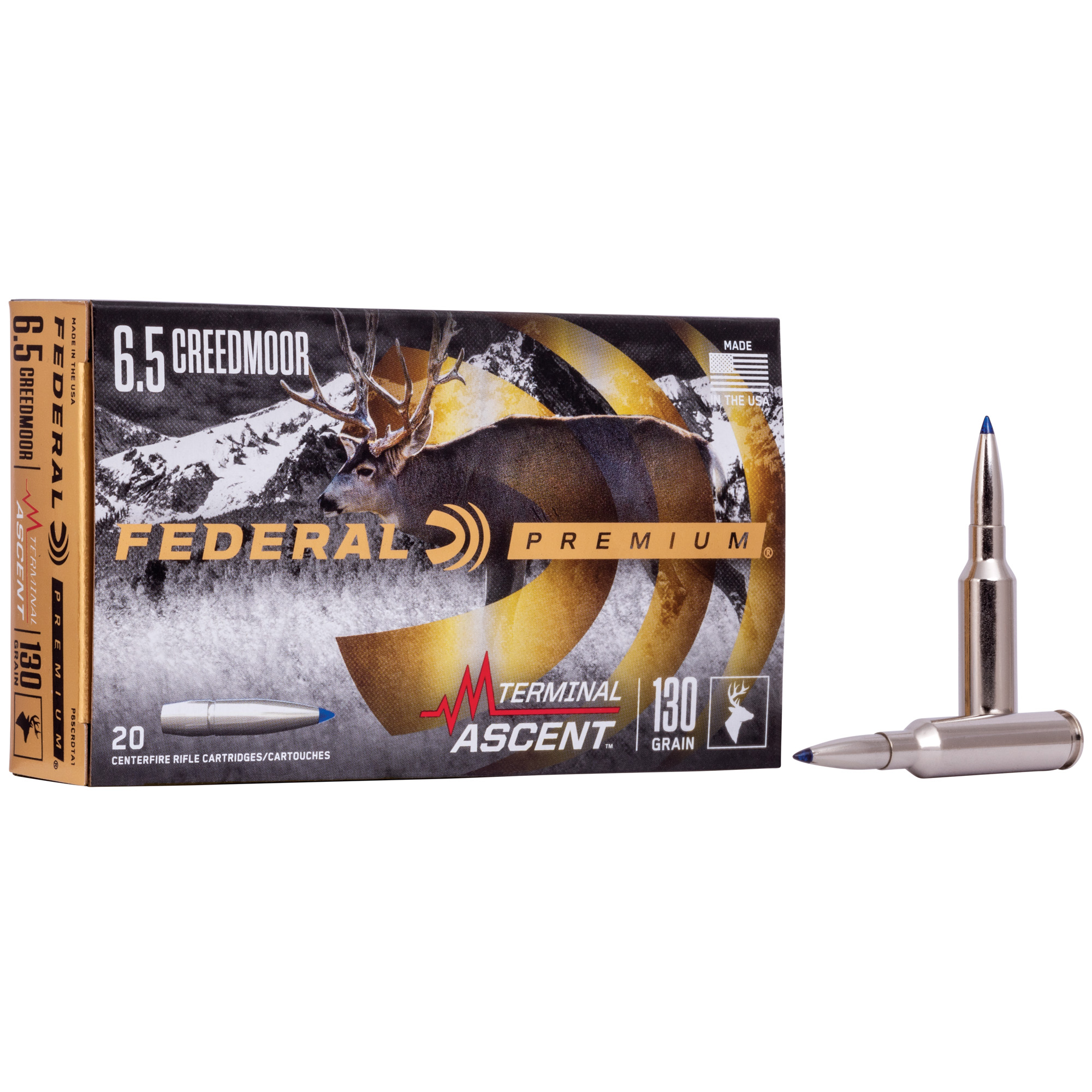 Detroit Ammo Co. 6.5 Creedmoor 130gr – 20rd