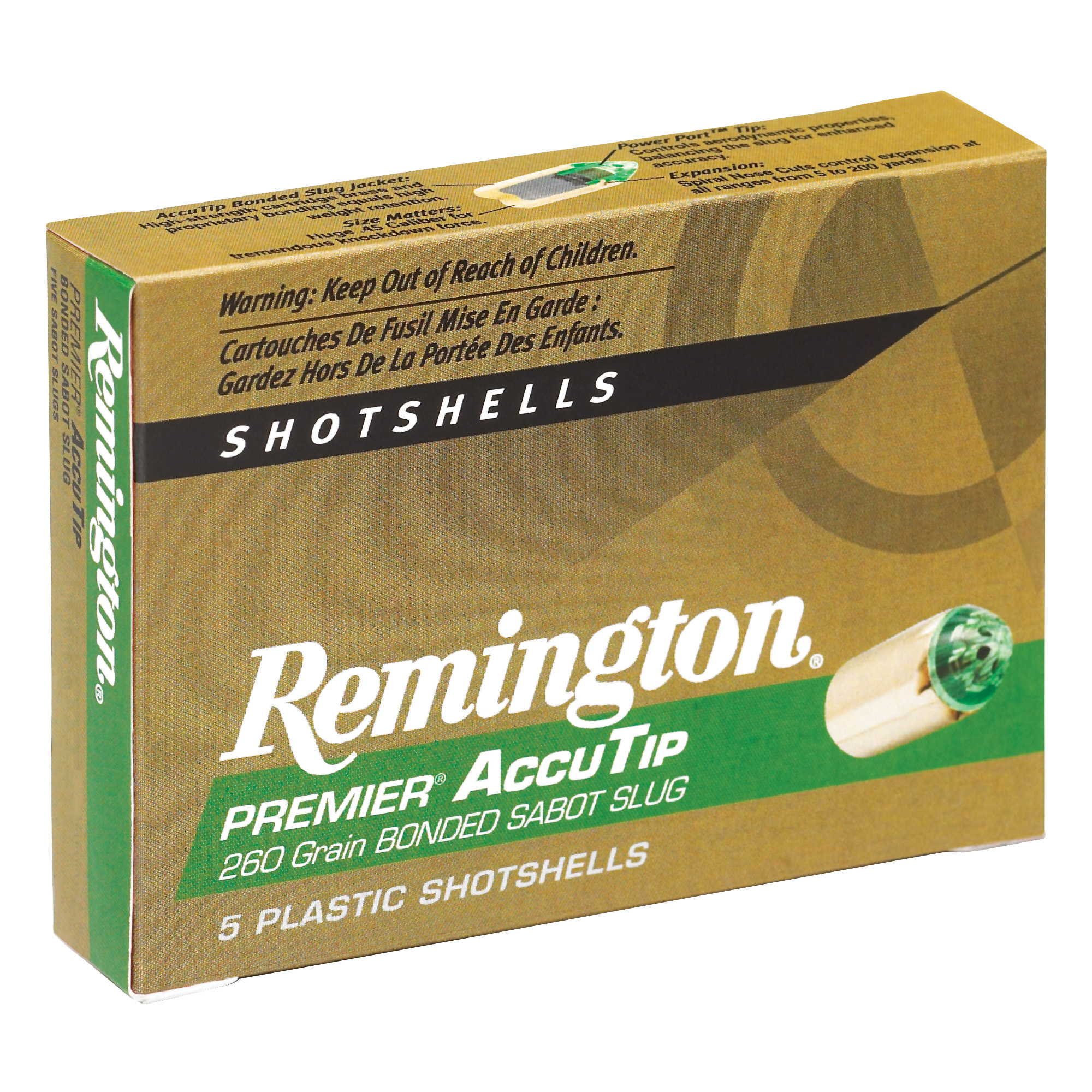 Detroit Ammo Co. 20 Gauge 260gr SLUG – 5rd