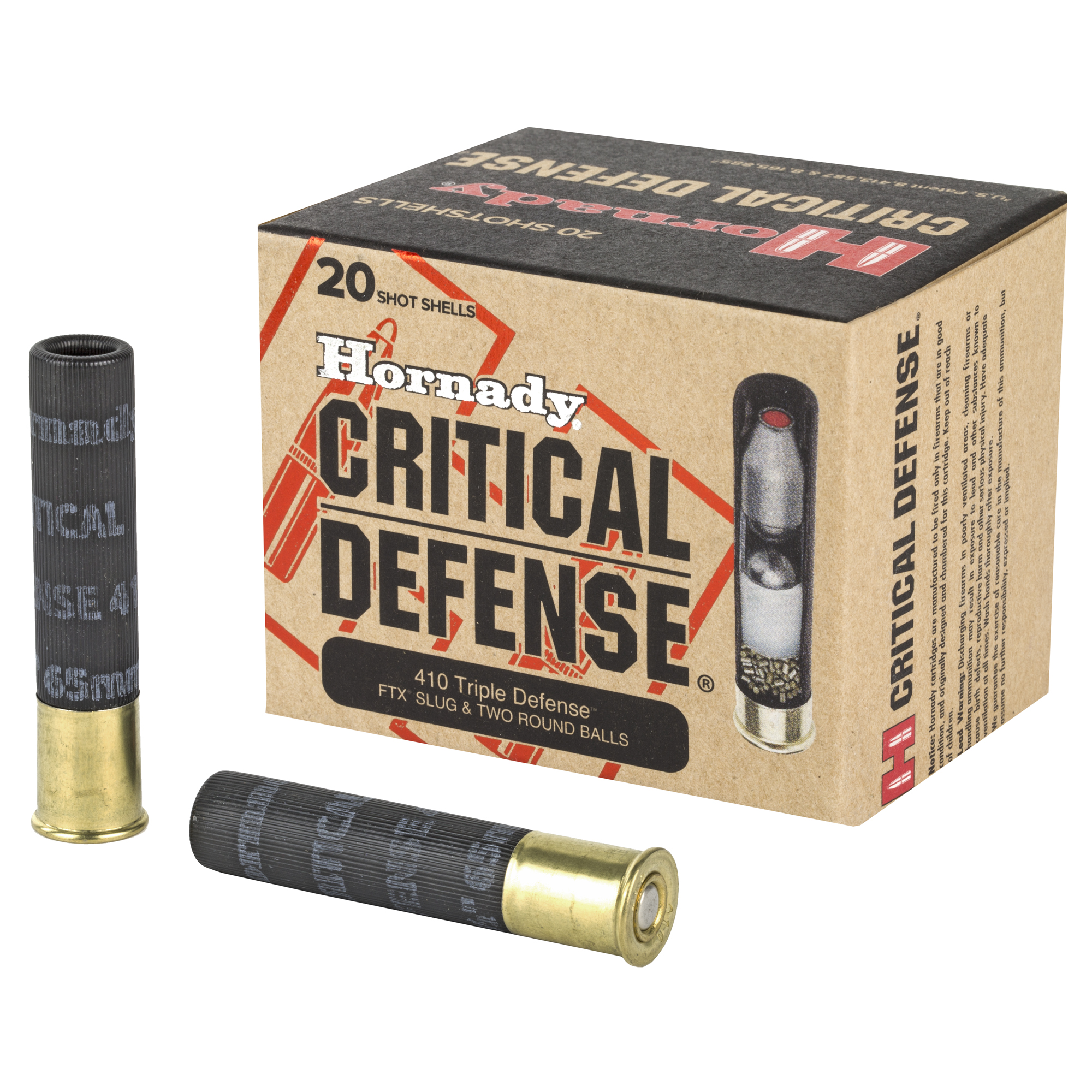 Detroit Ammo Co. .410 Bore CRITICAL DEFENSE – 20rd