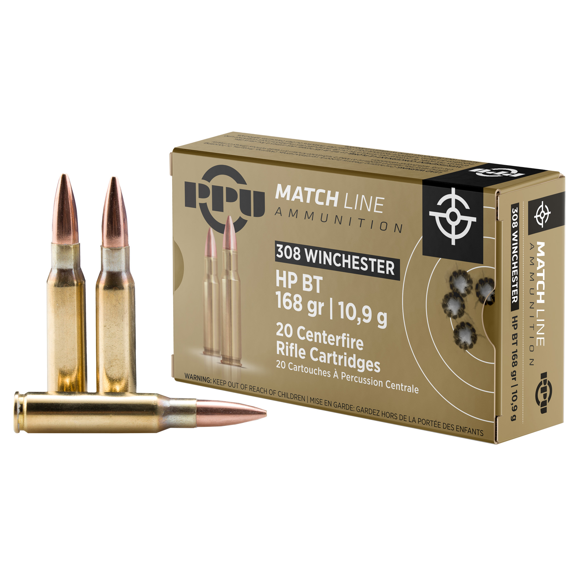Detroit Ammo Co. .308 Winchester 168gr – 20rd