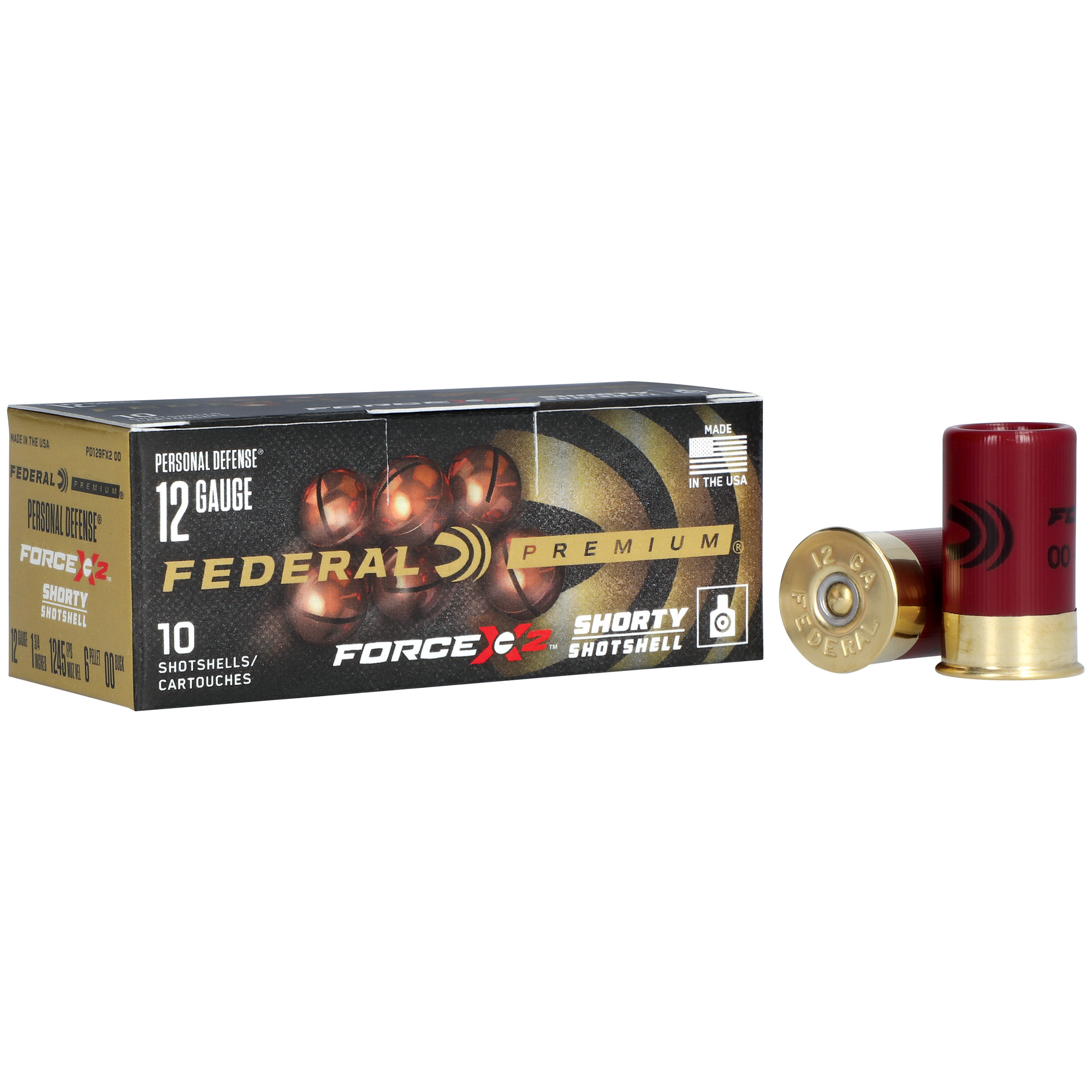 FED PRM FORCE X2 12GA 1.75 6PLLT 00 Detroit Ammo Co.
