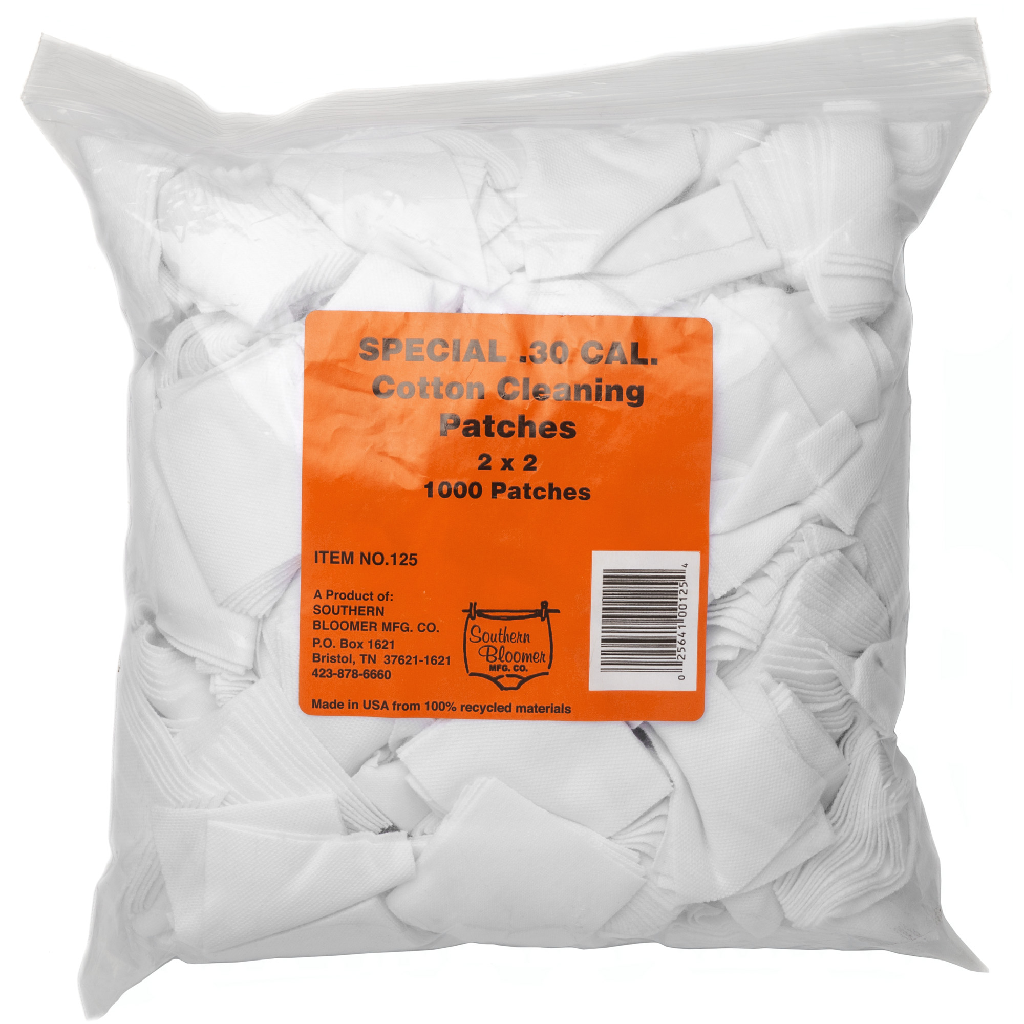 STHRN BLMR SPL 30CAL 2X2" 1000/BAG Detroit Ammo Co.